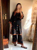 mirror embraided balochi   (Stitched 2 Pcs)